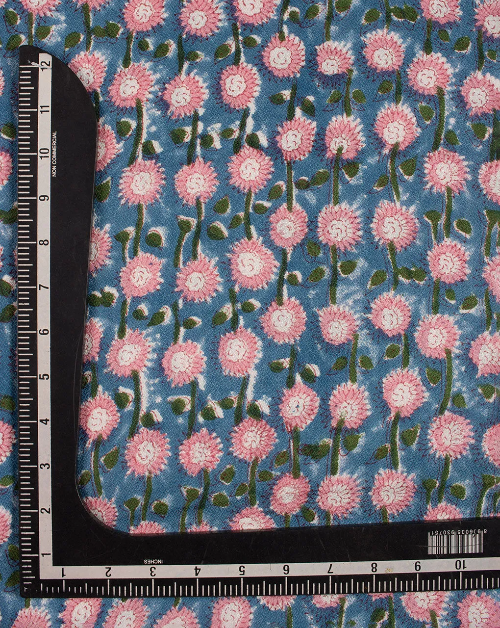 ( Pre Cut 85 CM ) Rapid Hand Block Rayon Dobby Fabric