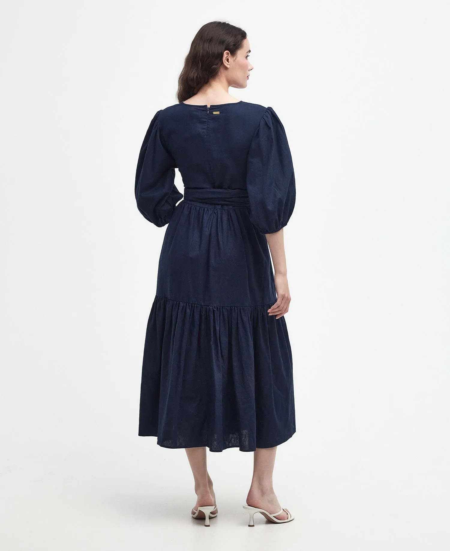 Annie Midi Dress Classic Navy