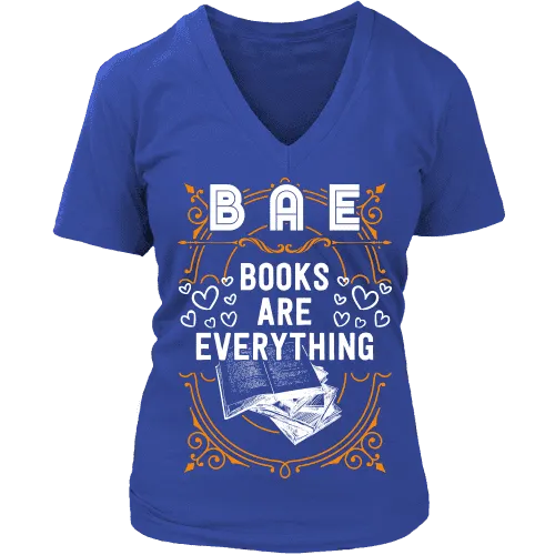 BAE, Books Are Everything V-neck