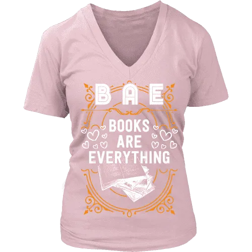 BAE, Books Are Everything V-neck