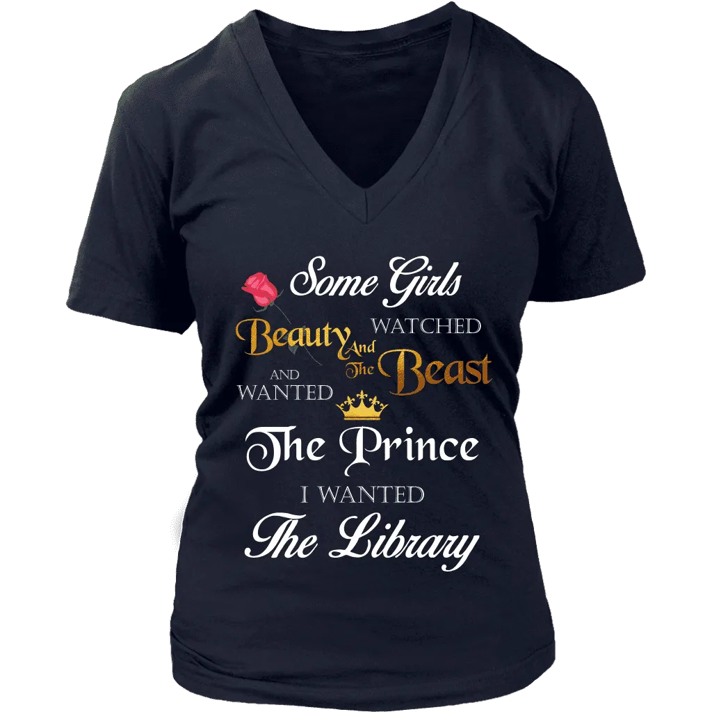 Beauty And The Beast V-neck