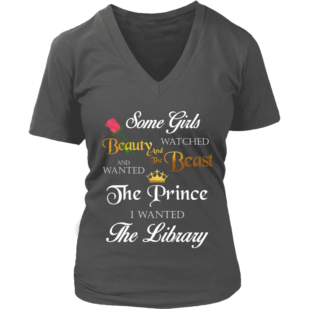 Beauty And The Beast V-neck