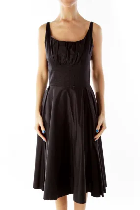 Black Empire Waist Dress