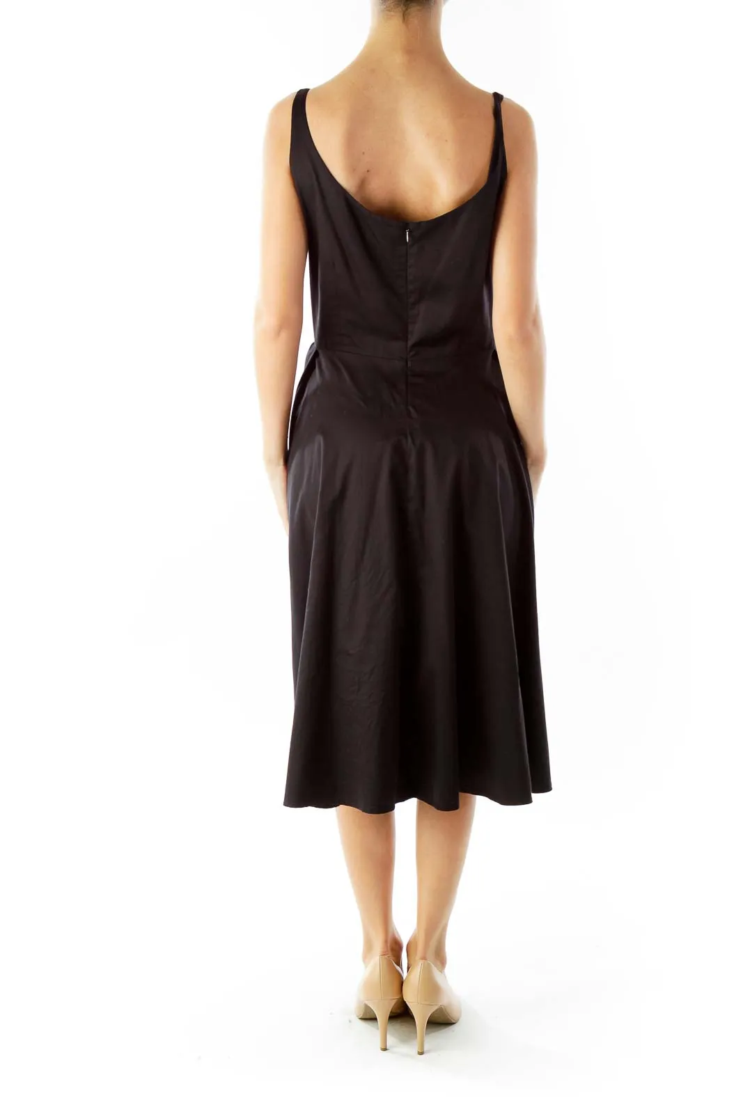 Black Empire Waist Dress