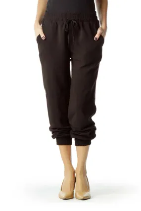 Black Soft Tapered Pant