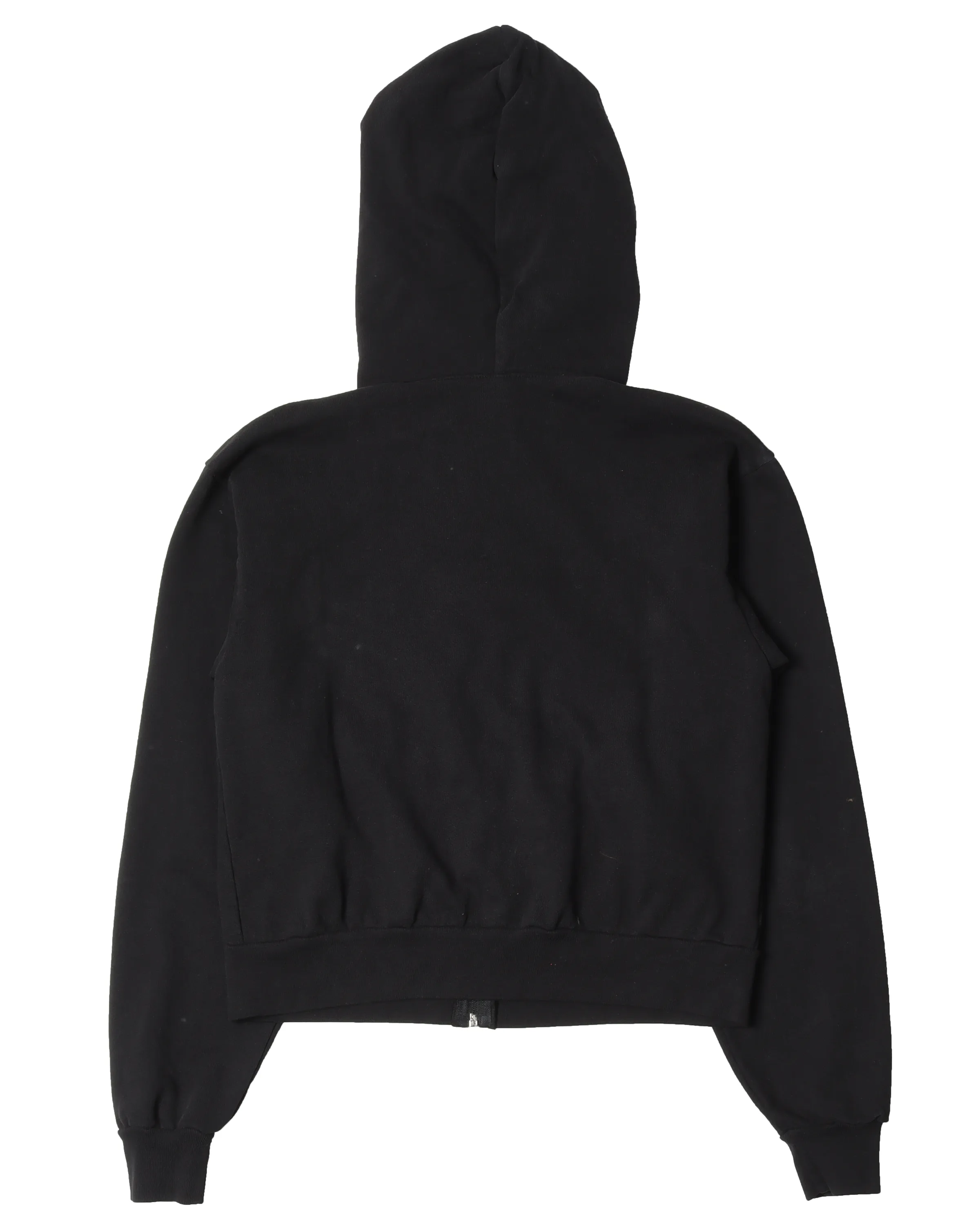 Black Zip Up Hoodie