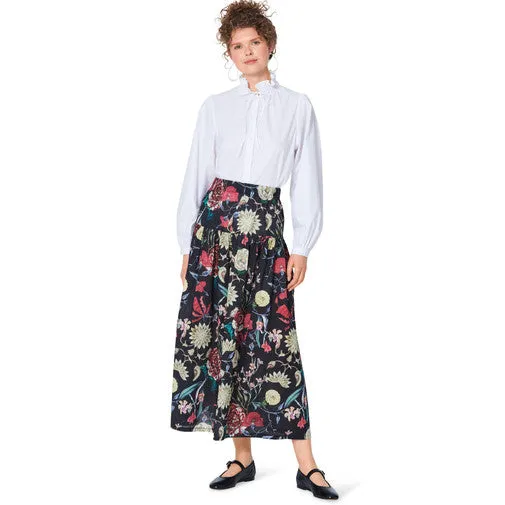 Burda Tiered Skirts 5978