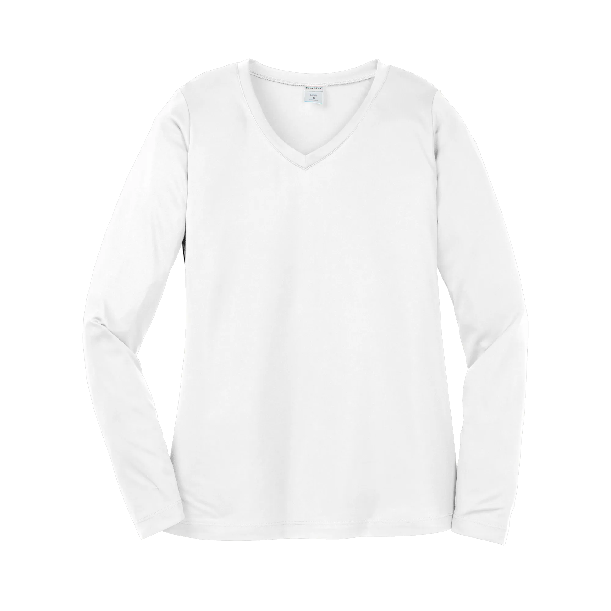 C2246W Ladies Long Sleeve V-Neck Competitor Tee