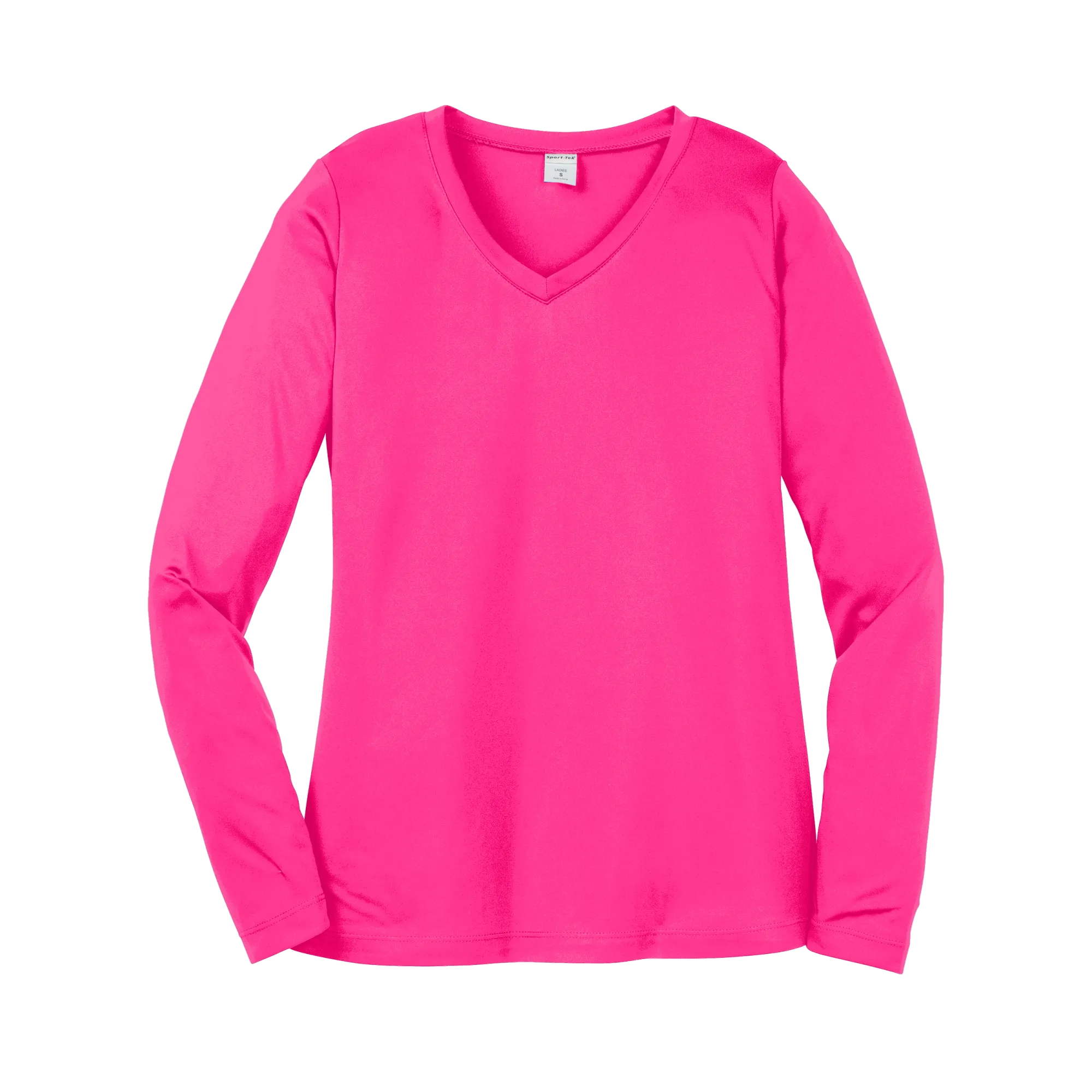 C2246W Ladies Long Sleeve V-Neck Competitor Tee