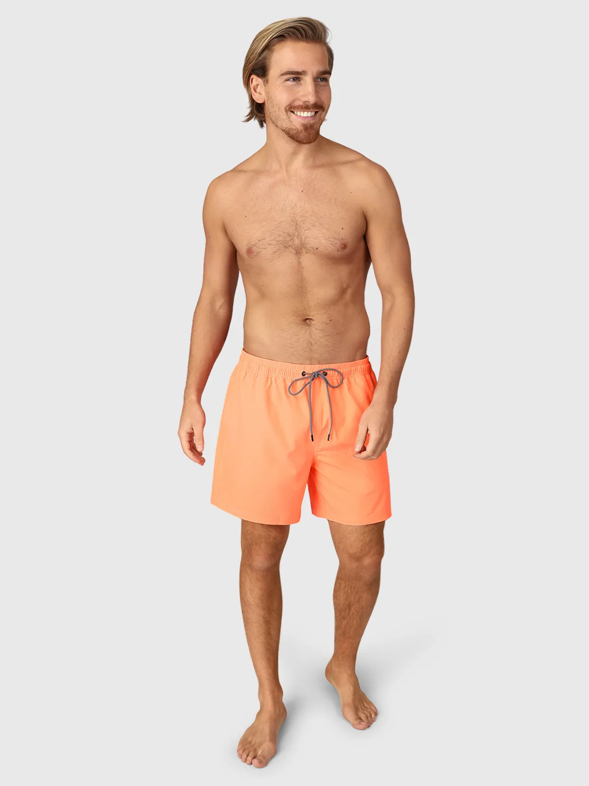 Calaro-R Men Swim Shorts | Orange