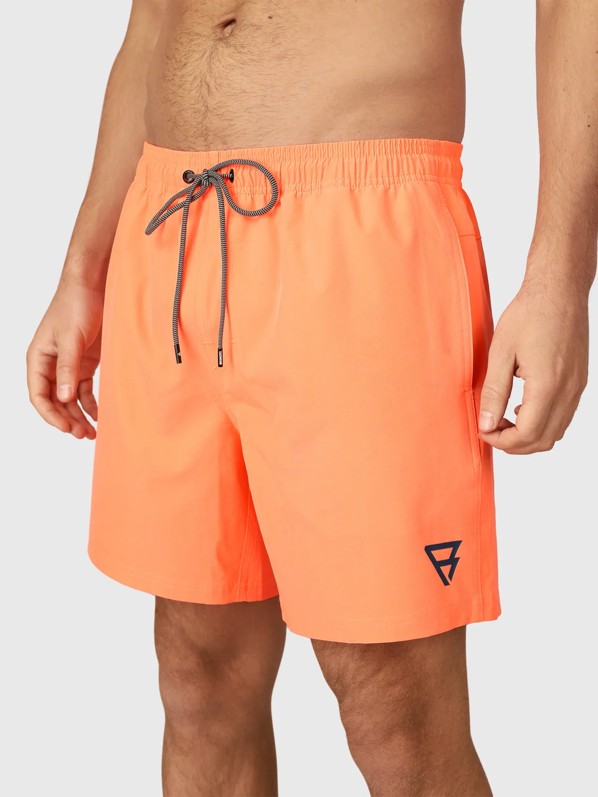 Calaro-R Men Swim Shorts | Orange