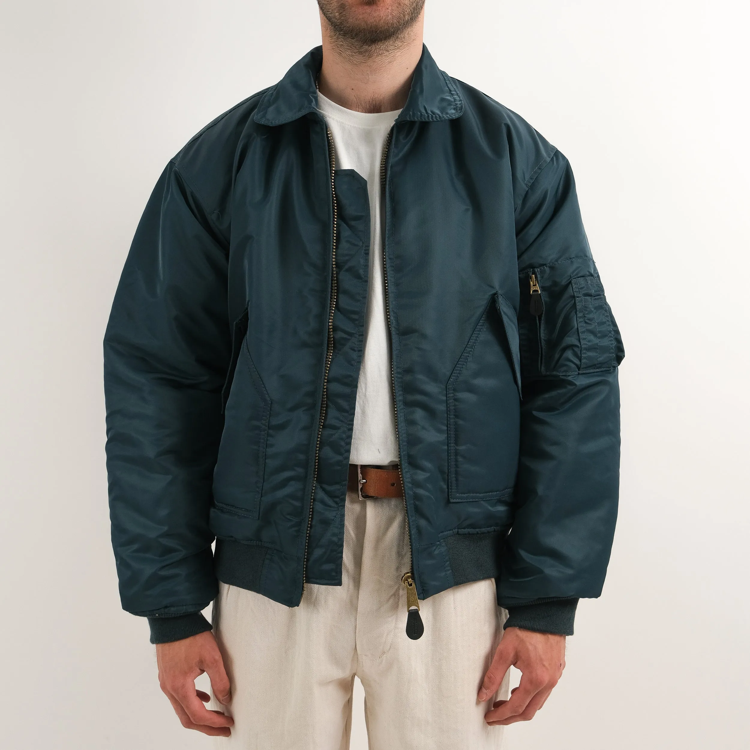 CWU NAVY BOMBER JACKET