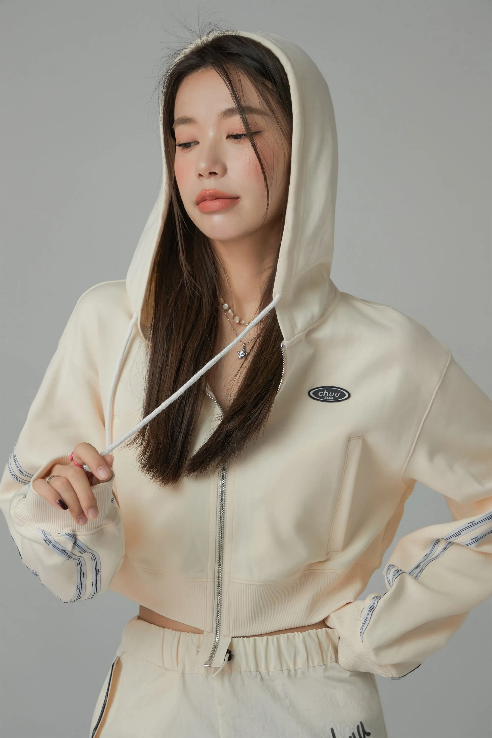 Faithful To Yourself Hooded Zip-Up