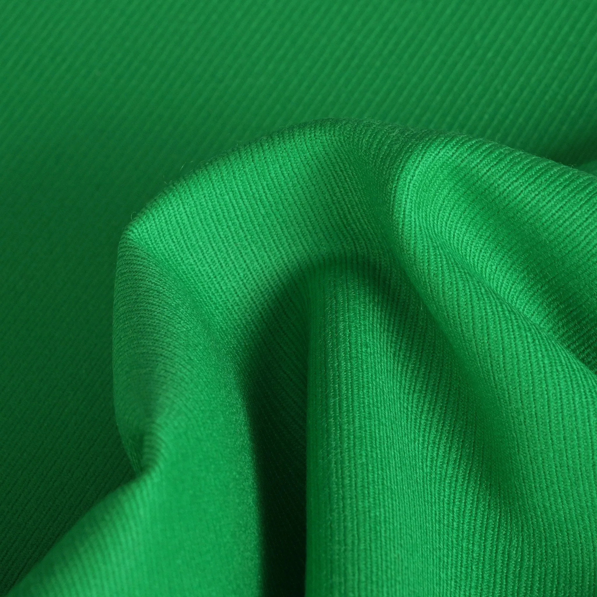 Green Twill Double Weave Fabric 4627