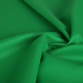 Green Twill Double Weave Fabric 4627