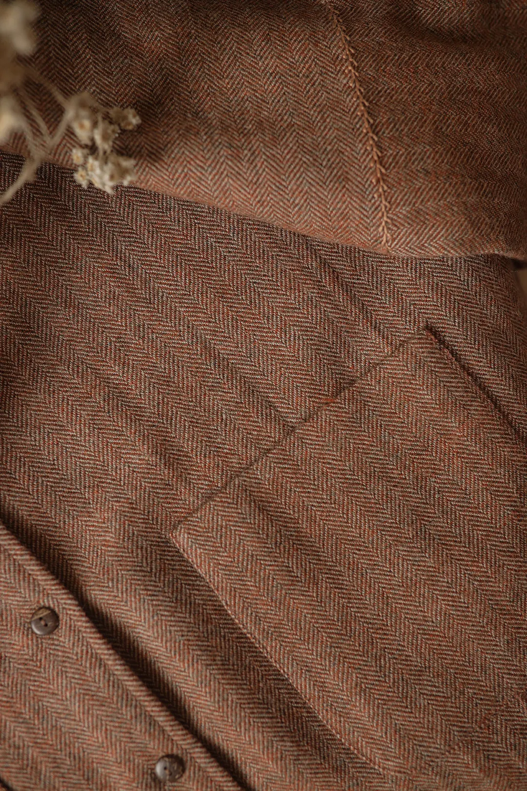 Handwoven Tweed Field Jacket