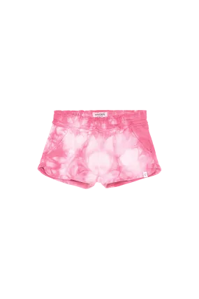 HOLIDAY Fuschia Tie & Dye - Mini Shorts