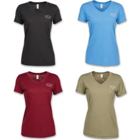 Ladies Chevrolet Bowtie V-Neck T-Shirt