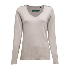 Long Sleeve V-Neck Tee