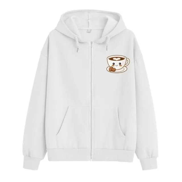 Love of Espresso Soft Zip-Up Hoodie