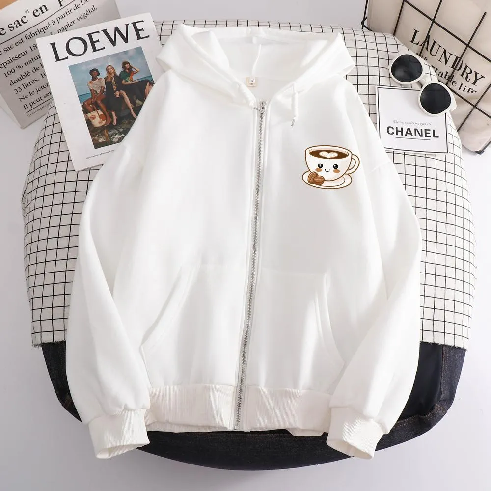 Love of Espresso Soft Zip-Up Hoodie