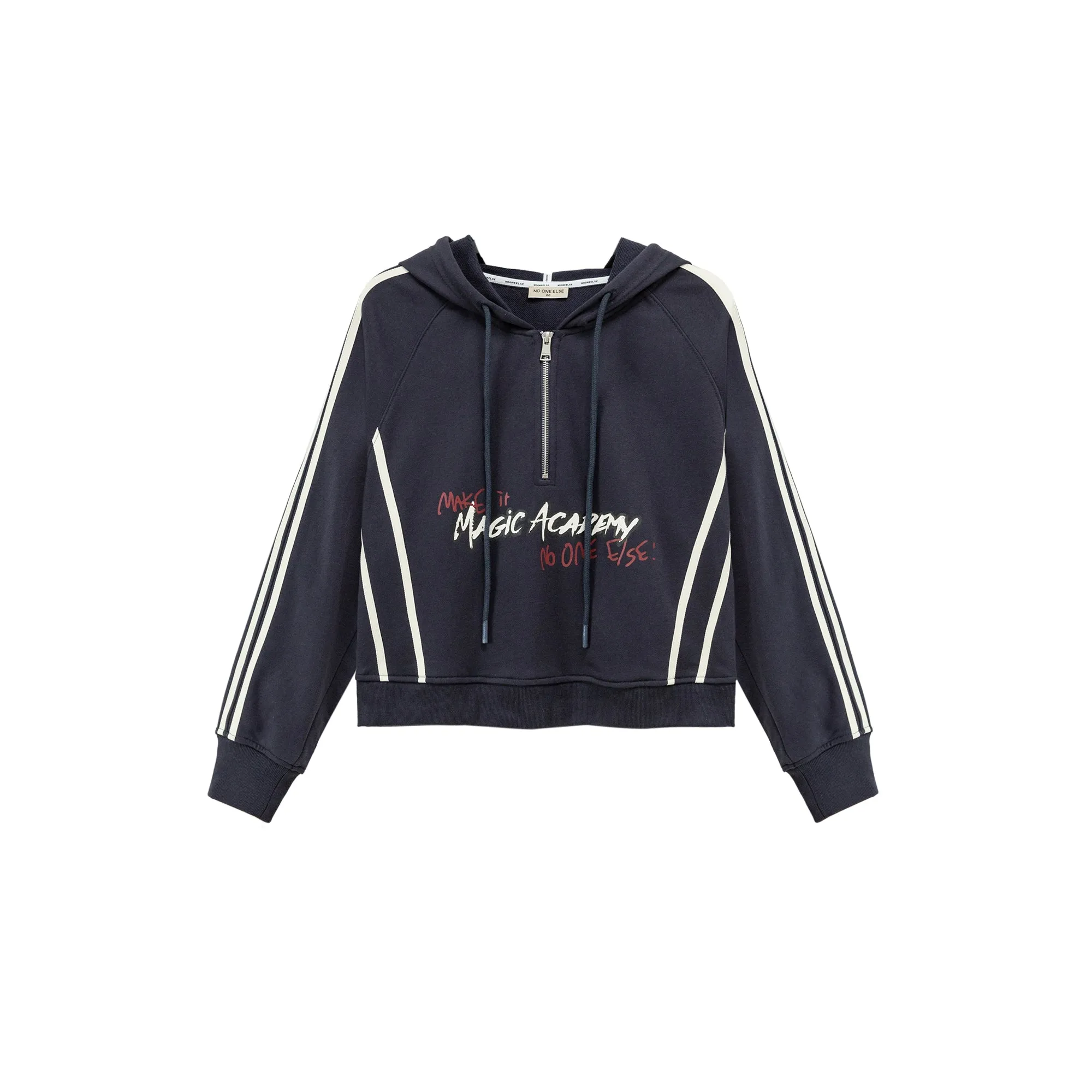 Magic Academy Half Zip-Up Hoodie