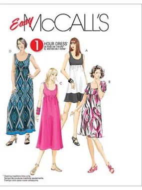 McCall's Pattern M5893 Misses'/Women's Dresses In 4 Lengths