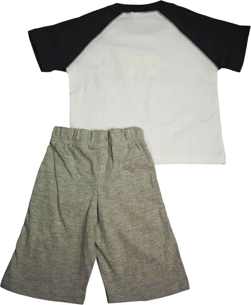 Mish Mish Boys Sizes 5-7 Cotton Short Sleeve Tank Tee Shirts Short Sets