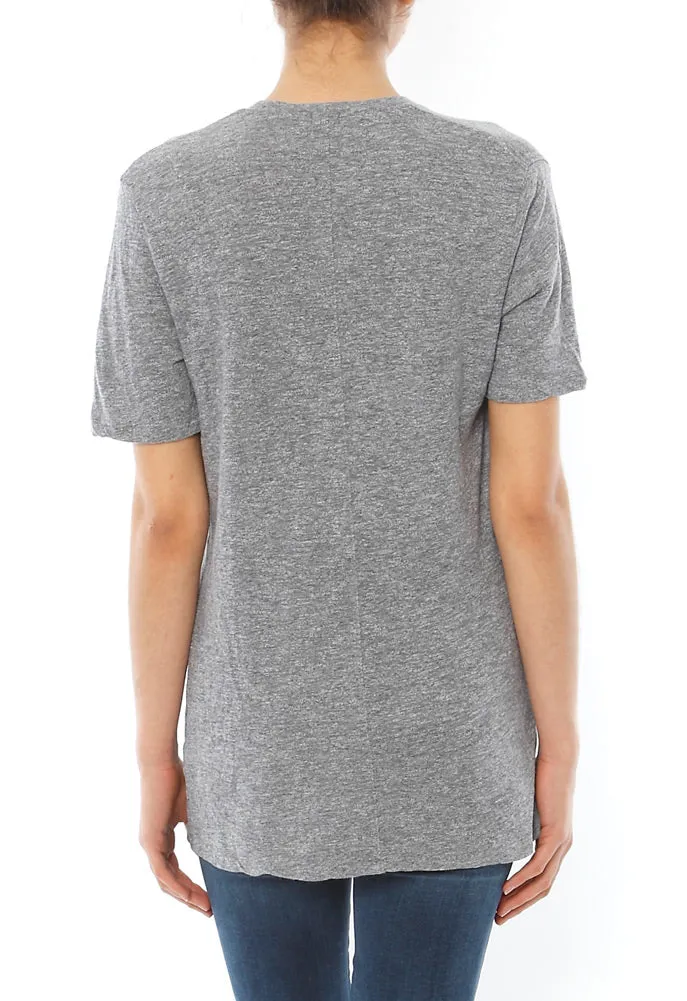 Monrow Granite V Neck Tee