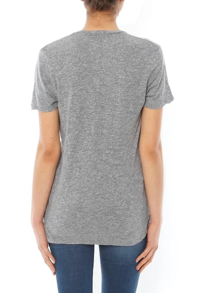 Monrow Granite V Neck Tee