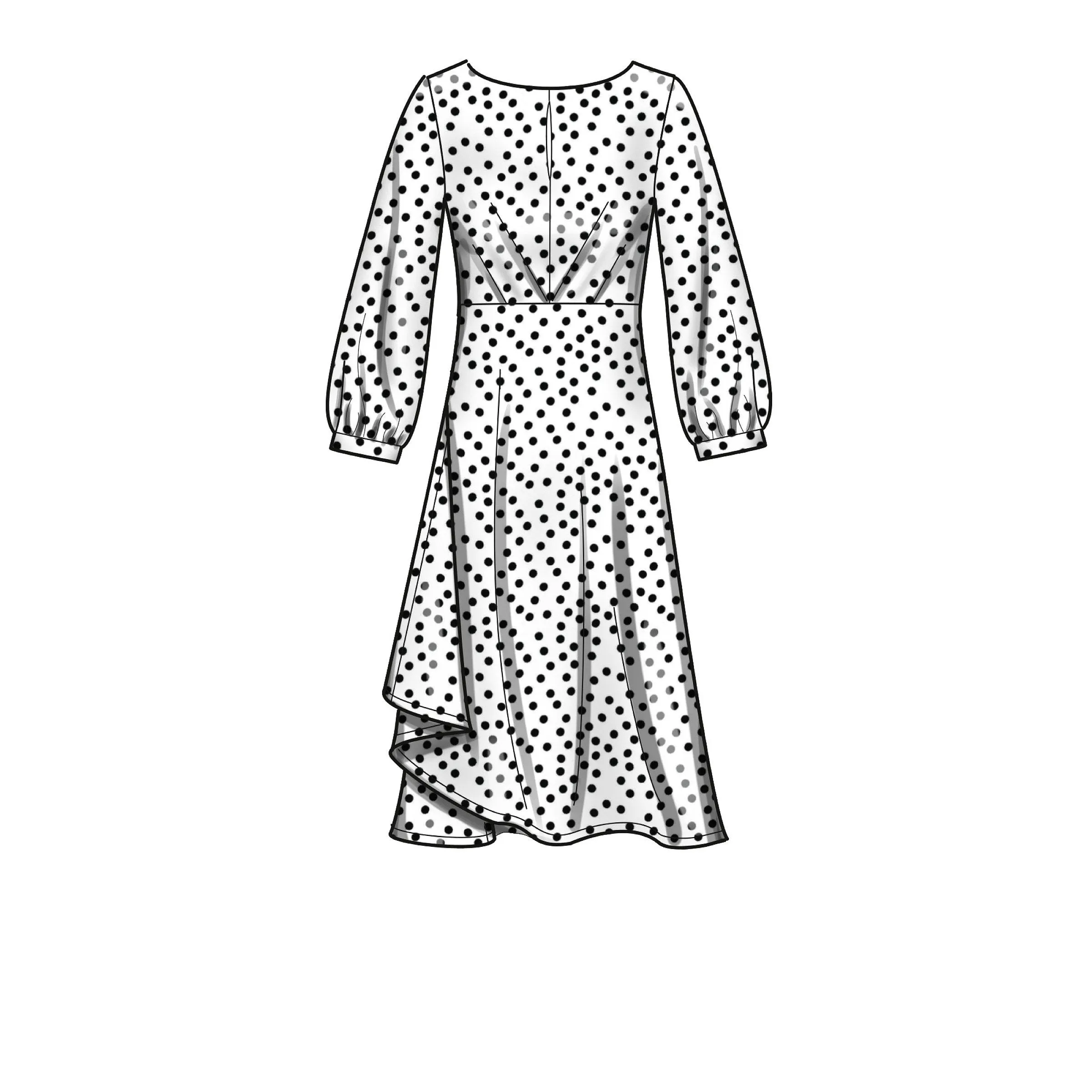 New Look Sewing Pattern 6655  Dress In Two Lengths