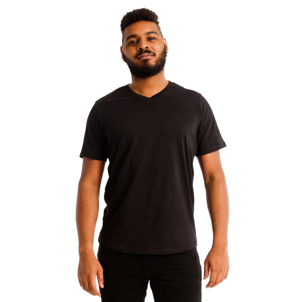 Organic V-Neck T-Shirt 3 Pack / Essentials