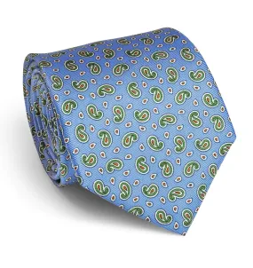 Pawleys Paisley: Tie - Light Blue