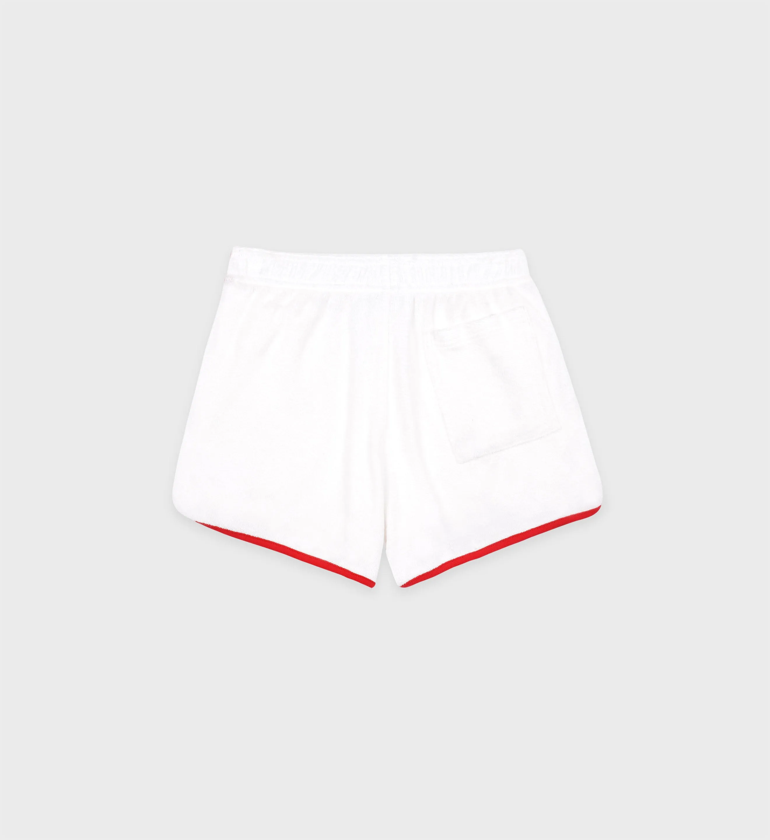 Prince Sporty Terry Short - White/Red