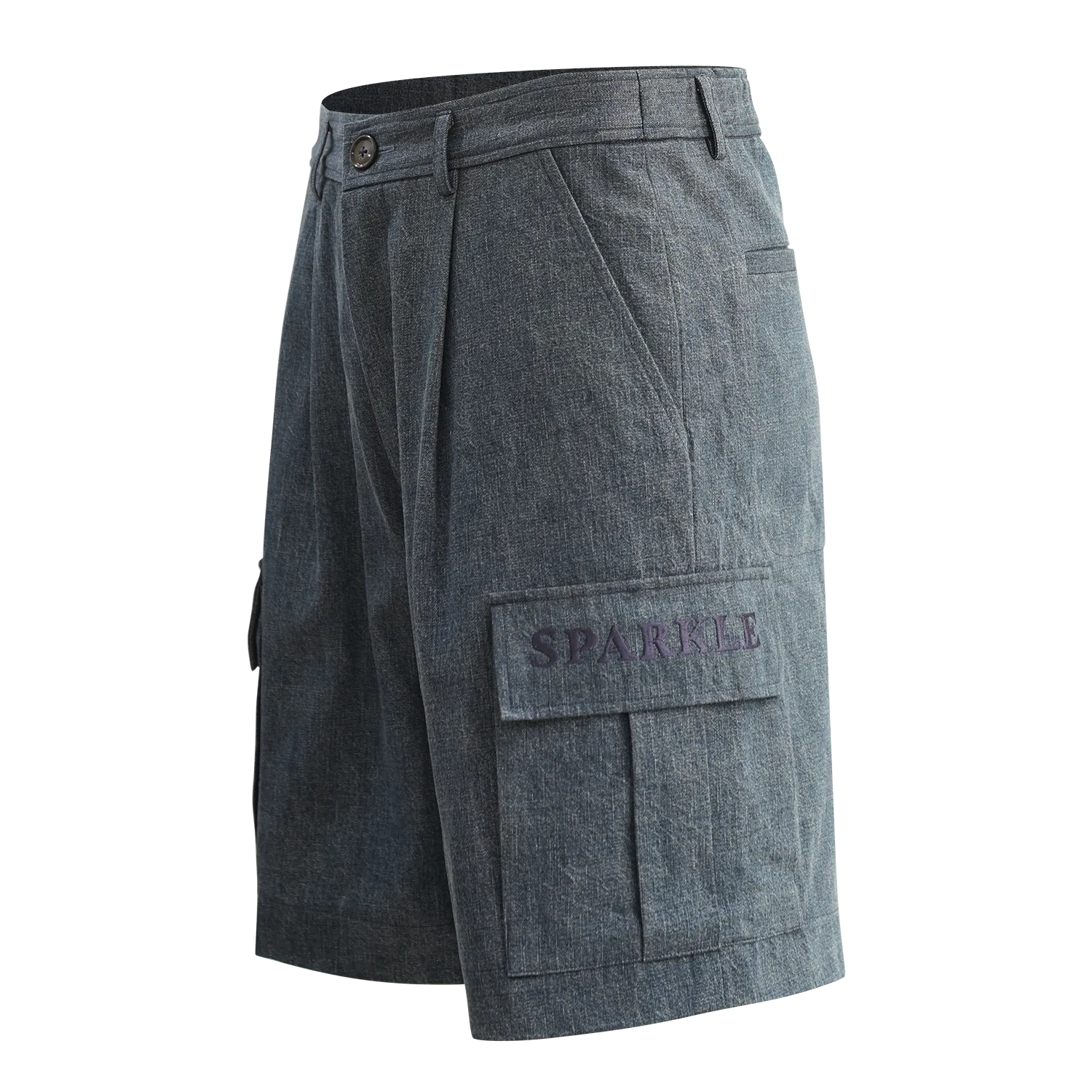 【PROSPERITY COINS】Eco-Denim Sports Shorts