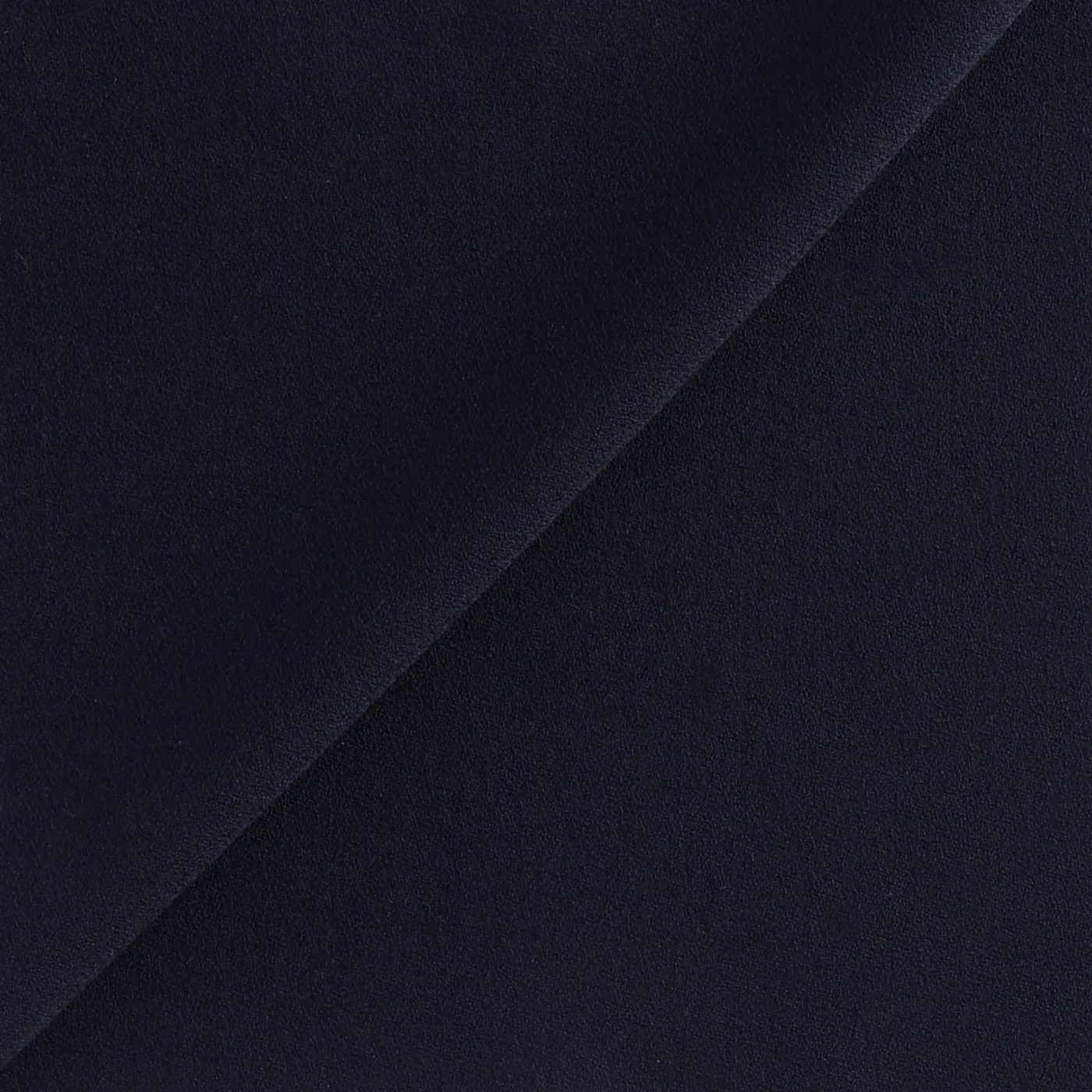 Pure Wool Crepe Dark Navy