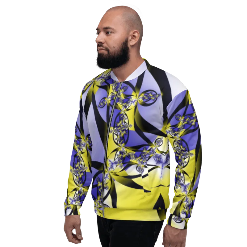 "Citrine Migration" Collection - Designer Unisex Bomber Jacket