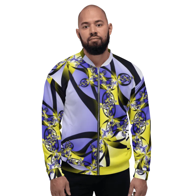 "Citrine Migration" Collection - Designer Unisex Bomber Jacket