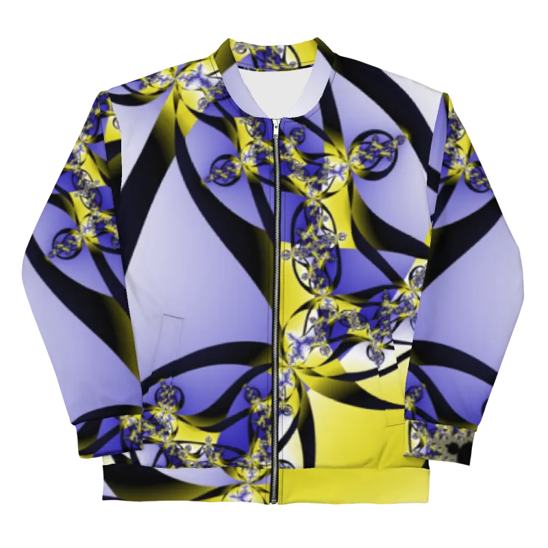 "Citrine Migration" Collection - Designer Unisex Bomber Jacket