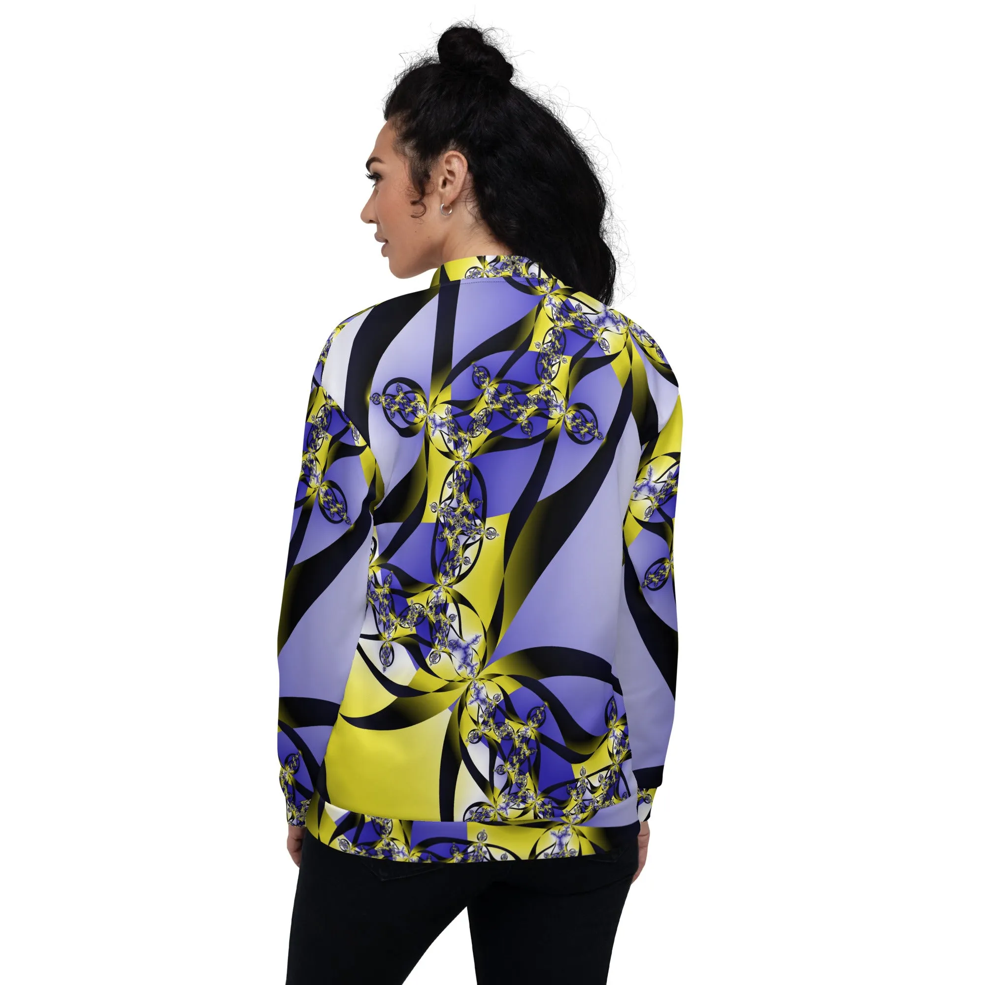 "Citrine Migration" Collection - Designer Unisex Bomber Jacket