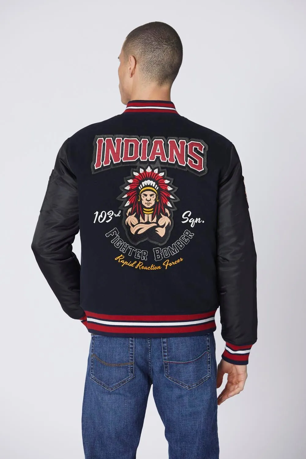 "Indians" padded college bomber