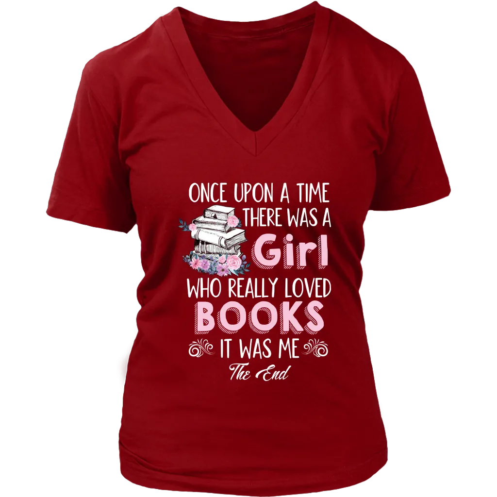 "Once Upon A Time" V-neck Tshirt