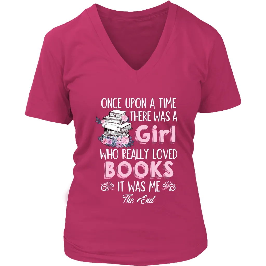 "Once Upon A Time" V-neck Tshirt