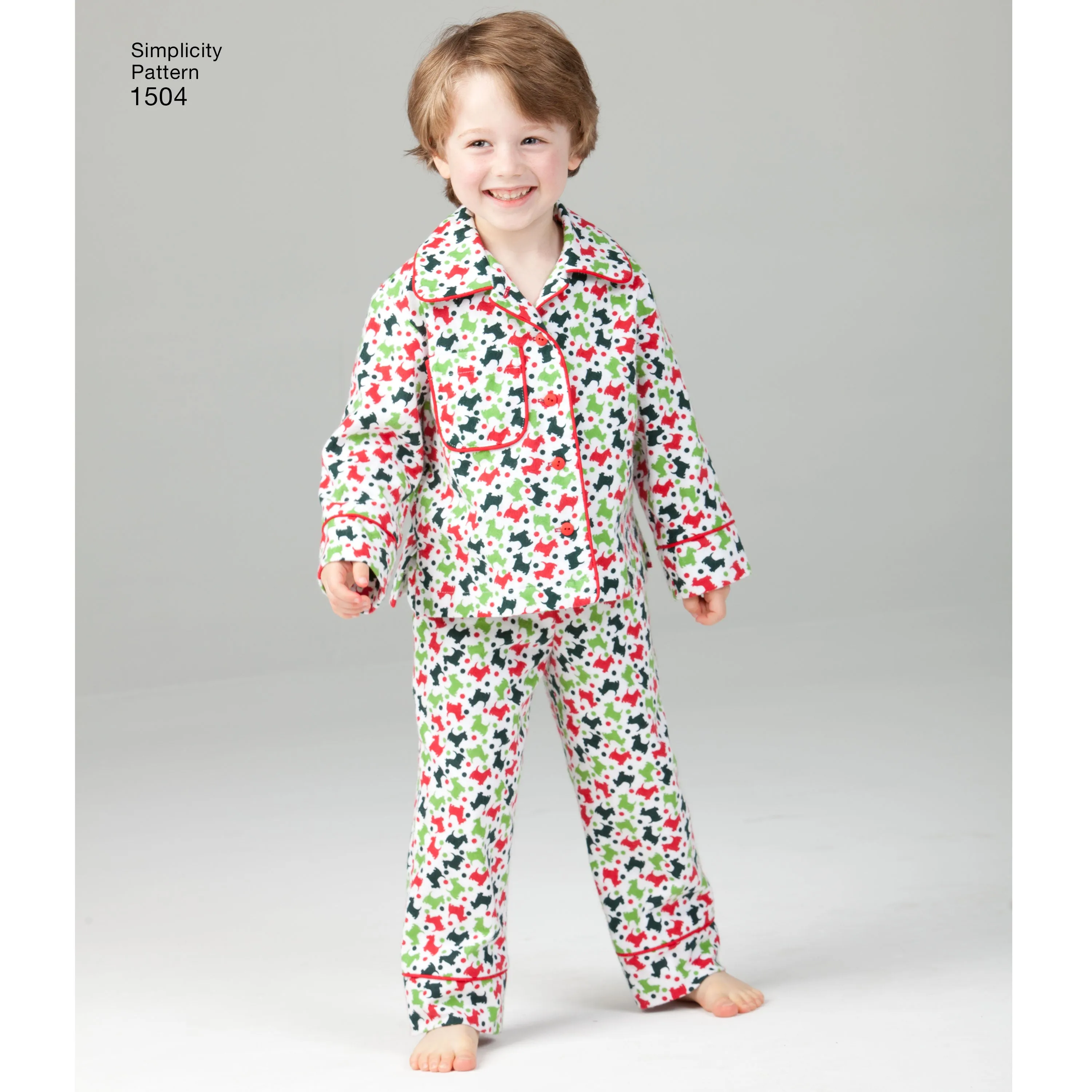 Simplicity Pattern 1504 Child's, Teens' and Adults' Loungewear