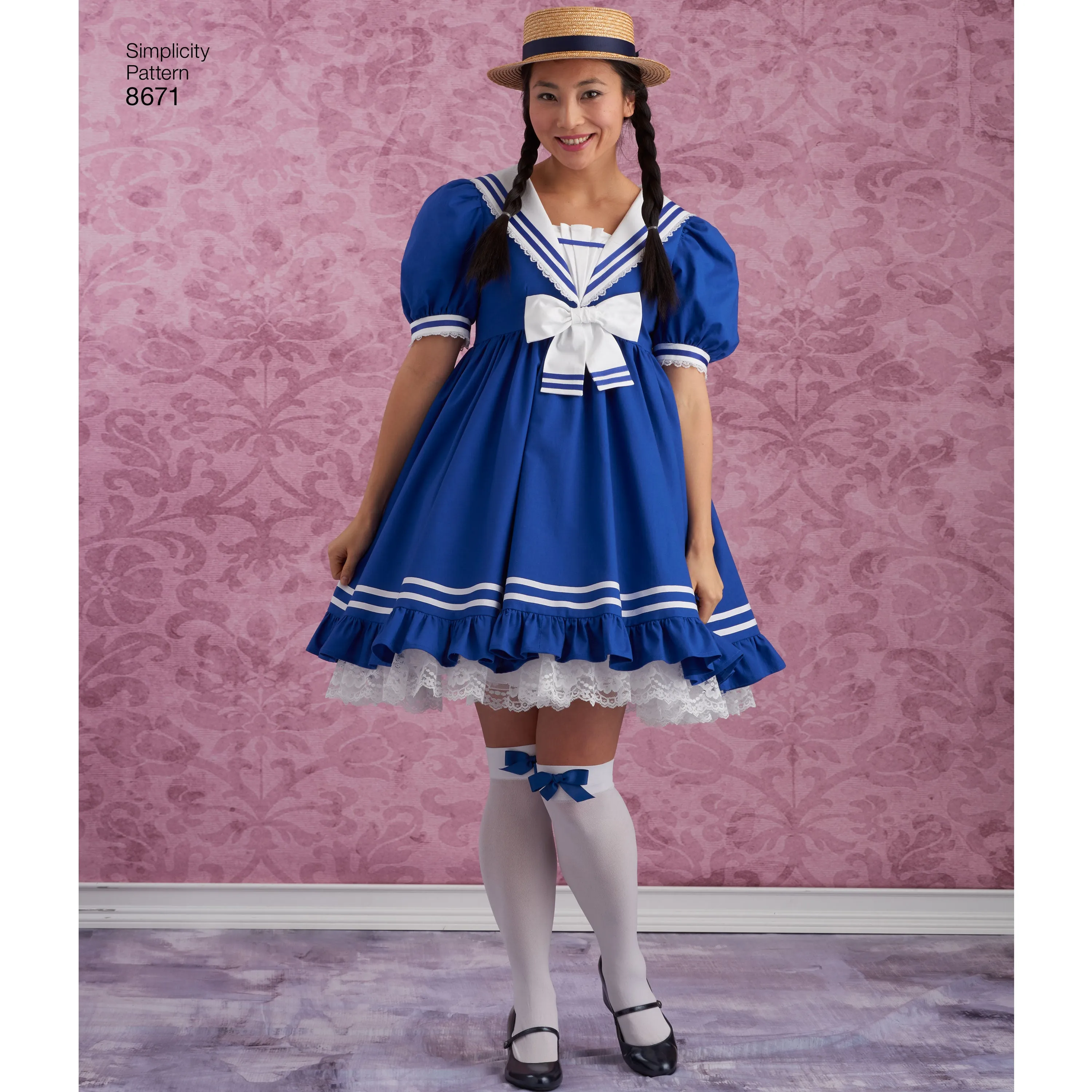 Simplicity Pattern 8671 Women’s Lolita Costume Dresses