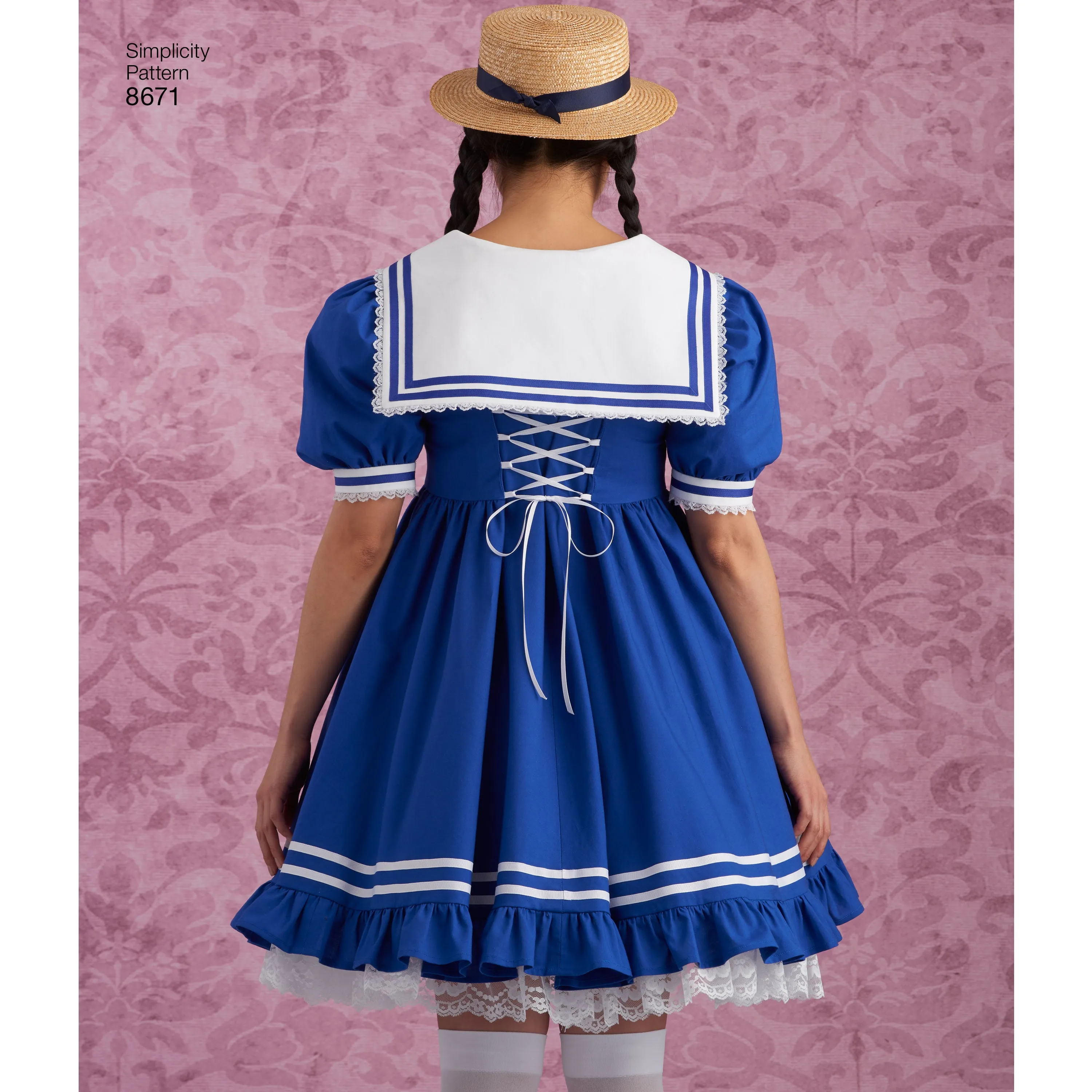 Simplicity Pattern 8671 Women’s Lolita Costume Dresses