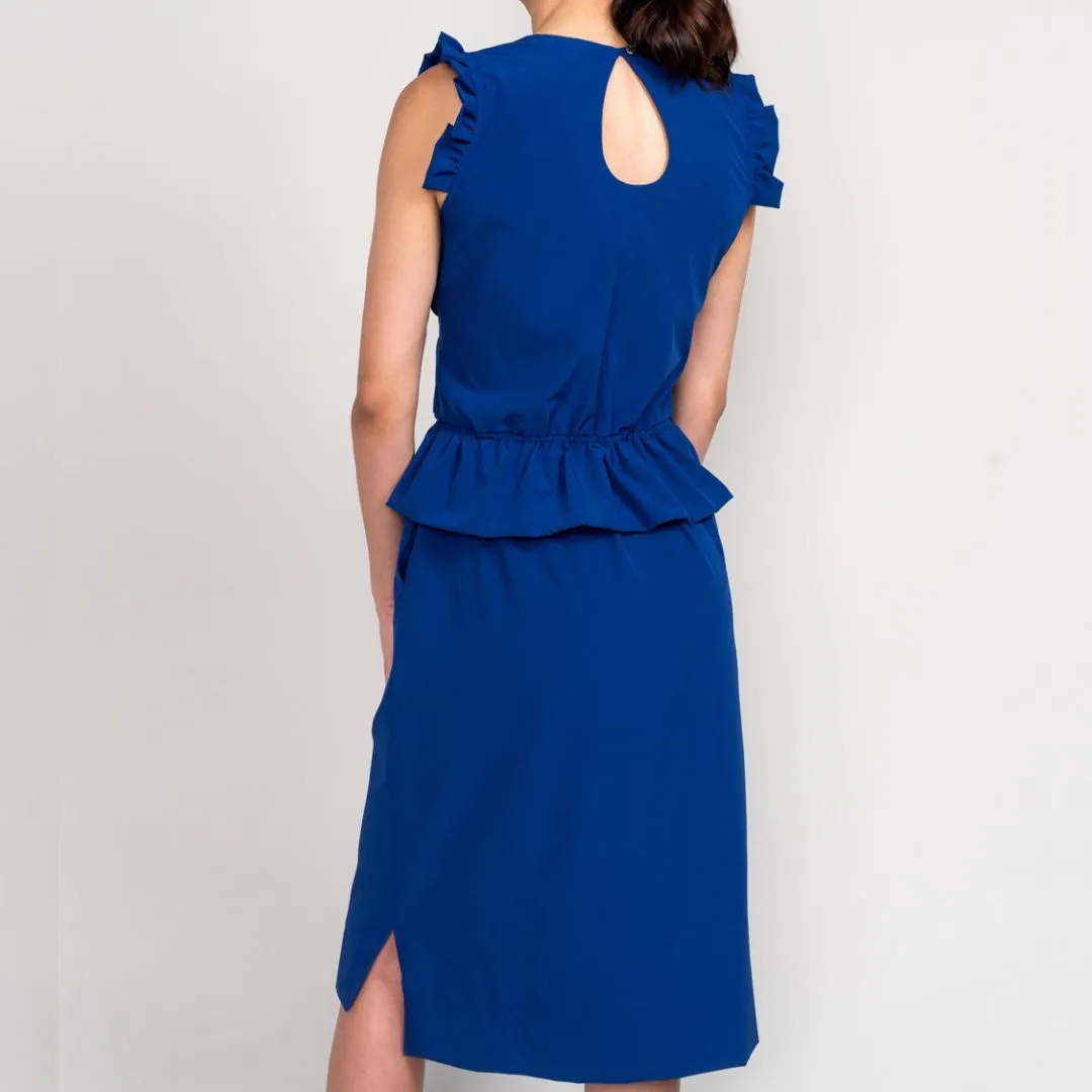 Stretchy Peplum Dress