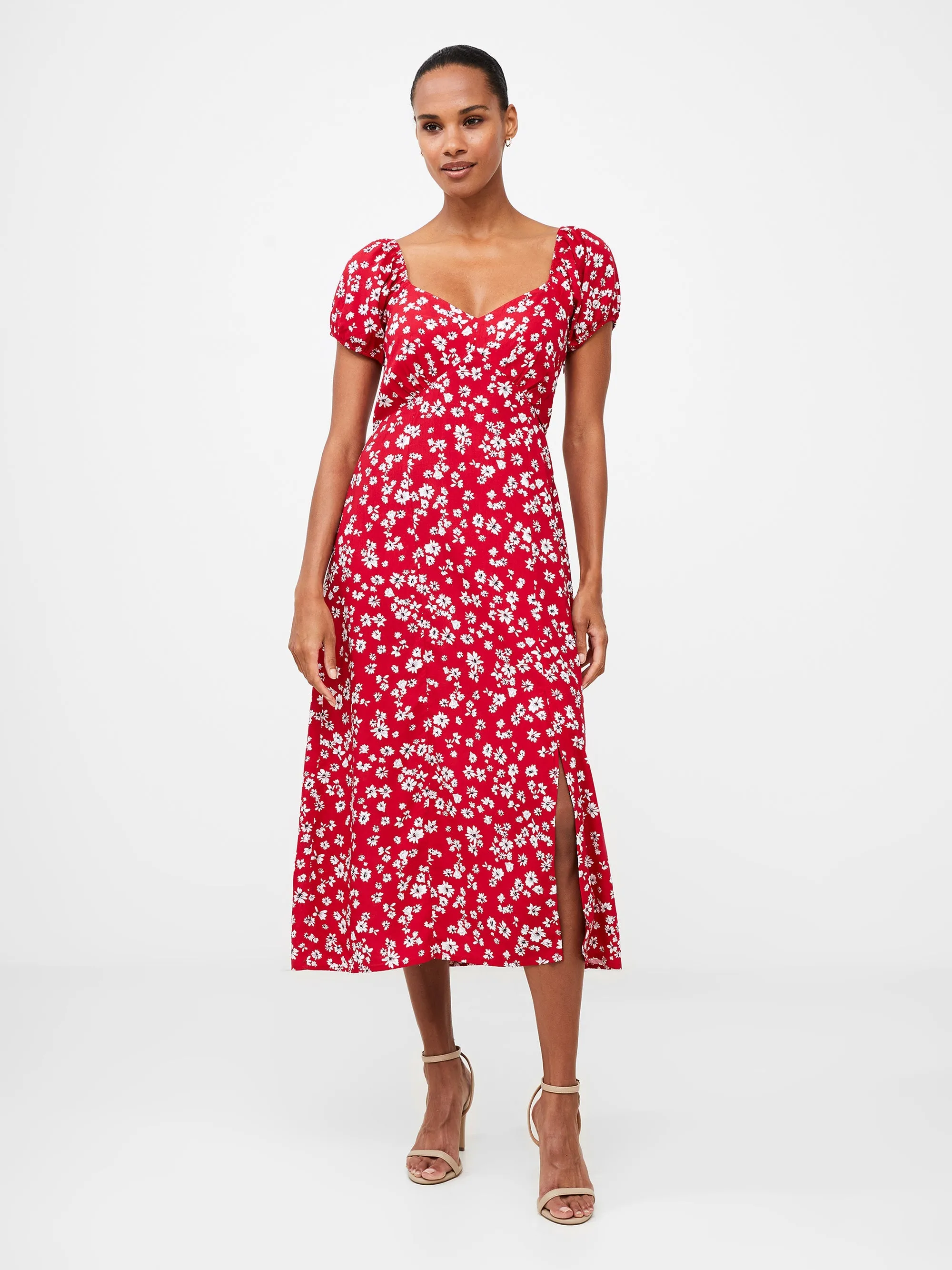 Sweetheart Empire Midi Dress