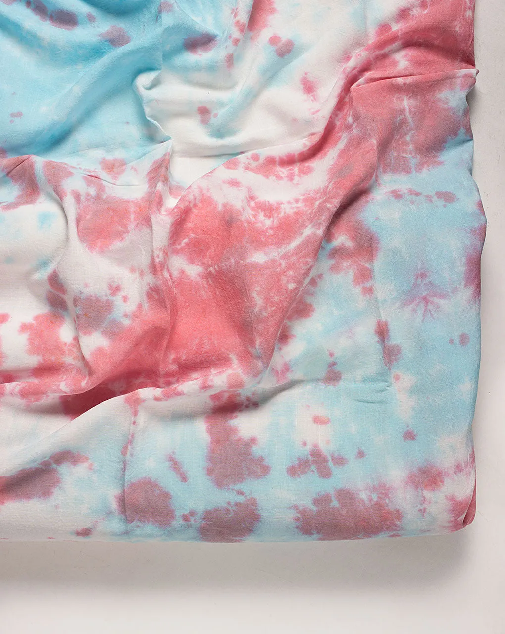 Tie & Dye Slub Rayon Fabric