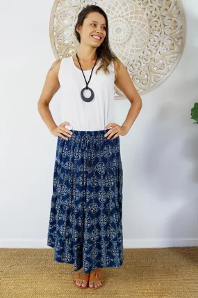 Tiered Skirt "Katmandu"